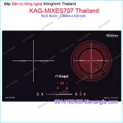 Bếp từ kết hợp hồng ngoại Capri Thailand hiện đại KAG-MIXES707 Thailand
