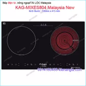 Bếp từ kết hợp hồng ngoại Sung túc Capri Malaysia KAG-MIXES804 Malaysia-New