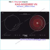 Bếp từ kết hợp hồng ngoại tiện nghi Capri KAG-MIXES800 VN