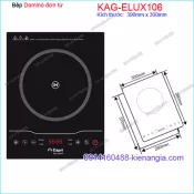 Bếp từ đơn,bếp từ Domino Capri KAG-ELUX106 VN