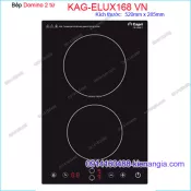 Bếp từ đôi,bếp từ Domino Capri KAG-ELUX168 VN