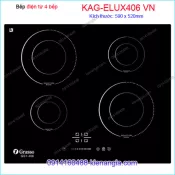 Bếp từ 4 bếp sung túc Capri KAG-ELUX406 VN