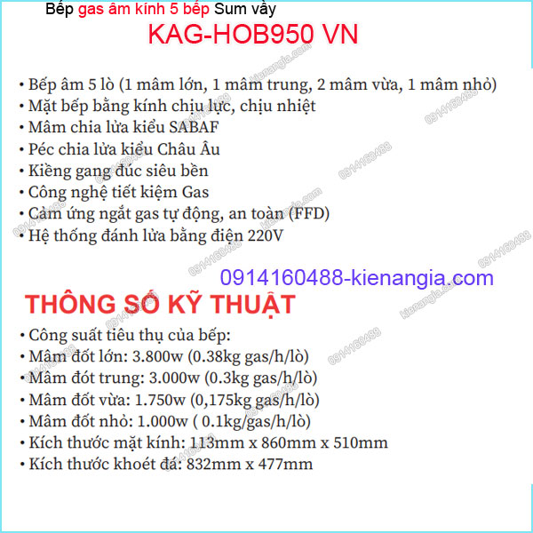 KAG-HOB950-VN-Bep-gas-am-kinh-5-bep-sum-vay-KAG-KAG-HOB950-VN-thong-so