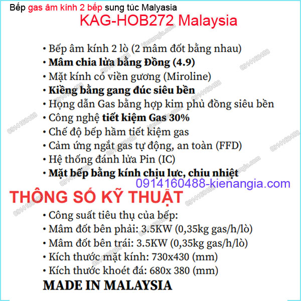 KAG-HOB272-Malaysia-Bep-gas-am-kinh-sum-vay-Malaysia-KAG-HOB272-Malaysia-thong-so