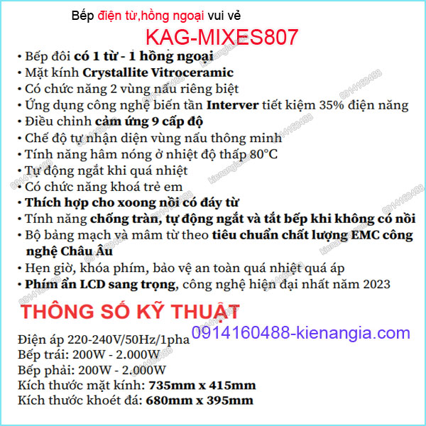 KAG-MIXES807-Bep-tu-1-hong-ngoai-vui-ve-Capri-KAG-MIXES807-thong-so