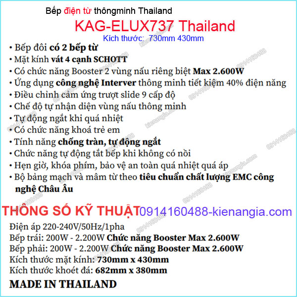 KAG-ELUX737Thailand-Bep-tu-thong-minh-Capri-Thailand-KAG-ELUX737Thailand-thong-so