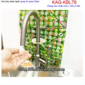Vòi rửa chén lạn xoay bi màu xám KAG-KBL78