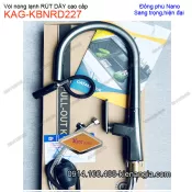 Vòi rửa chén RÚT DÂY nóng lạnh KAG-KBNRD227