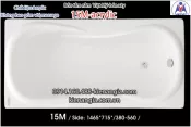 Bồn xây,bồn nằm xây nhỏ Việt Mỹ Acrylic-15M