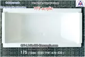 Bồn xây,bồn tắm nằm 1,7m Việt Mỹ Acrylic-175