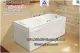 Bồn tắm nằm Acrylic chân yếm dài 1,6m Việt Mỹ VM161-Acrylic