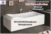 Bồn tắm dài massage acrylic 1,7m Việt Mỹ 1785