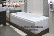 Bồn tắm dài massage acrylic 1,7m Việt Mỹ 17C
