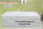 Bồn tắm dài massage acrylic 1,6m Việt Mỹ 161