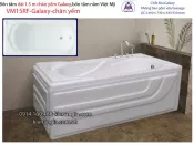 Bồn tắm dài Việt Mỹ galaxy chân yếm 1,5 mét VM15RF-Galaxy
