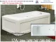 Bồn tắm dài Việt Mỹ galaxy chân yếm 1,7 mét VM17A-Galaxy