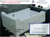 Bồn tắm dài Việt Mỹ galaxy chân yếm 1,7 mét VM1711-Galaxy