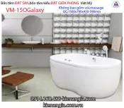 Bồn tắm oval Đặt sàn galaxy Việt Mỹ VM-15OGalaxy