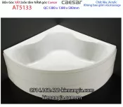Bồn tắm góc chân yếm 1,3 mét Caesar-AT5133