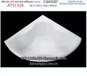Bồn tắm góc xây Caesar 1,3 mét AT5132A