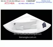 Bồn tắm góc xây Caesar 1,4 mét AT5140A