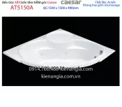 Bồn tắm góc xây Caesar 1,5  métAT5150A