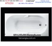 Bồn tắm xây dài 1,5 mét Caesar-AT0250
