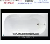 Bồn tắm xây dài 1,5 mét -Caesar-AT3350AR