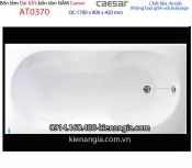 Bồn tắm xây dài 1,7 mét Caesar-AT0370