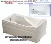Bồn tắm dài chân yếm 1,4 mét Caesar-AT0440L