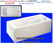 Bồn tắm dài chân yếm 1,5 mét Caesar-AT0650R