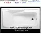 Bồn tắm xây dài 1,6 mét Caesar-AT0460