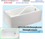 Bồn tắm dài chân yếm 1,5 mét Caesar-AT0150R
