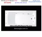 Bồn dài xây Caesar,bồn nằm 1,4 mét massage Caesar-MT0640