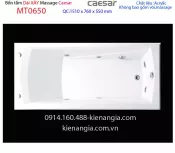 Bồn dài xây Caesar,bồn nằm 1,5 mét massage Caesar-MT0650