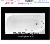Bồn dài xây Caesar,bồn nằm 1,5 mét massage Caesar-MT0150