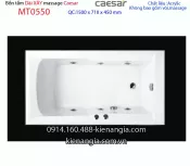 Bồn dài xây Caesar,bồn nằm 1,5 mét massage Caesar-MT0550