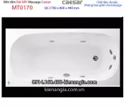 Bồn dài xây Caesar,bồn nằm 1,7 mét massage Caesar- MT0170