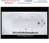 Bồn dài xây Caesar,bồn nằm 1,7 mét massage Caesar-MT0270