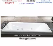 Bồn dài xây Caesar,bồn nằm 1,7 mét massage -Caesar-MT0670