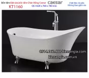 Bồn tắm chân rồng đặt sàn Caesar-KT1160