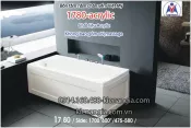 Bồn tắm nằm Acrylic chân yếm dài 1,7m Việt Mỹ VM1780-Acrylic