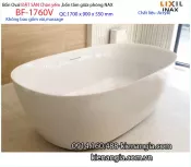 Bồn tắm Inax đặt sàn,bồn tắm lập thể  INAX-BF-1760V