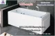 Bồn tắm nằm Acrylic chân yếm dài 1,4m Việt Mỹ VM1475-Acrylic