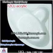 Bồn tắm góc xây acrylic Việt Mỹ 1,2 mét VM12CLAcrylic