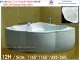 Bồn tắm góc galaxy chân yếm 1,2 mét  Việt Mỹ VM12H-Galaxy