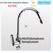 Vòi rửa chén nóng lạnh Malloca-K279N