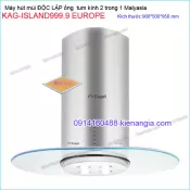 Máy hút khử mùi ĐỘC LẬP 90cm CAPRI KAG-ISLAND999.9 EUROPE