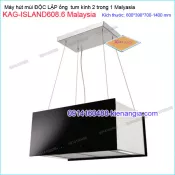 Máy hút khử mùi ĐỘC LẬP 60cm CAPRI KAG-ISLAND608.6 Malaysia