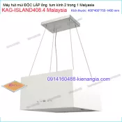 Máy hút khử mùi ĐỘC LẬP 40cm CAPRI KAG-ISLAND408.4 Malaysia